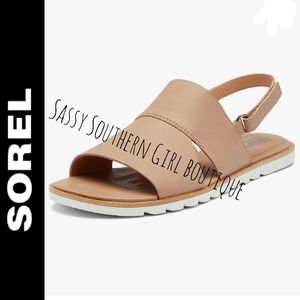 ⭐🆕 SOREL Ella II Tan slingback sandal